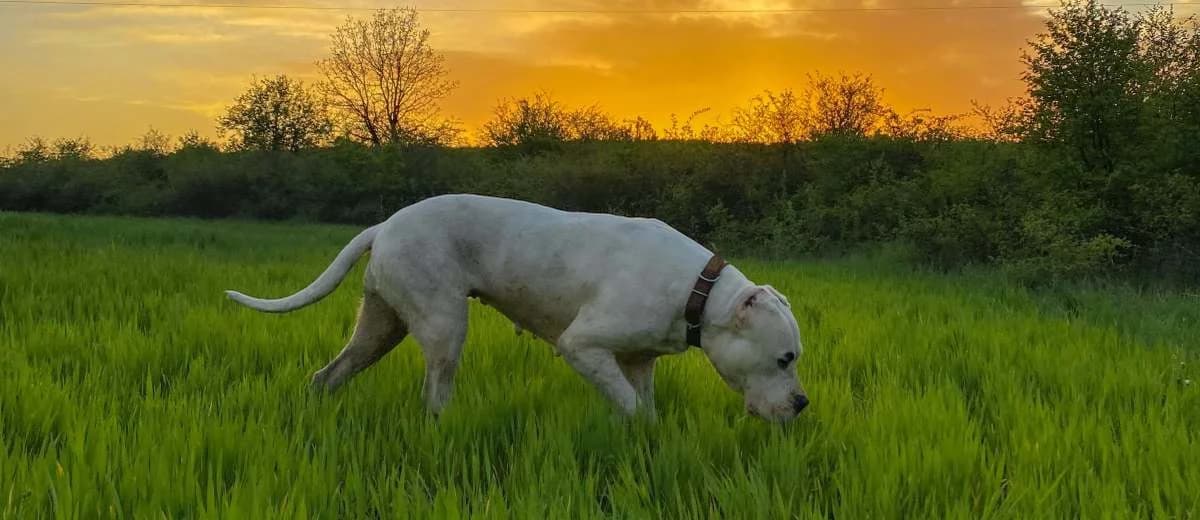Foto van de Argentijnse Dog